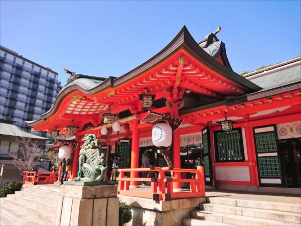 生田神社 神戸で縁結びなら生田さん 生田の森の縁結び水占いは神様のお告げ ご利益本舗 Goriyaku San 関西版